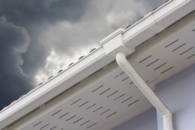 Heavy Rain Gutter System